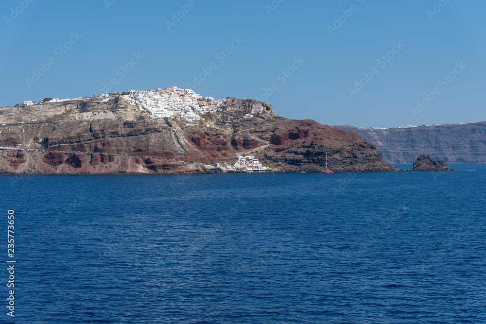 Oia - Santorini Cyclades Island - Aegean sea - Greece