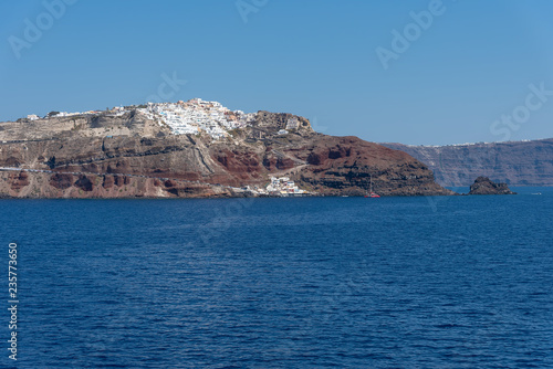 Oia - Santorini Cyclades Island - Aegean sea - Greece