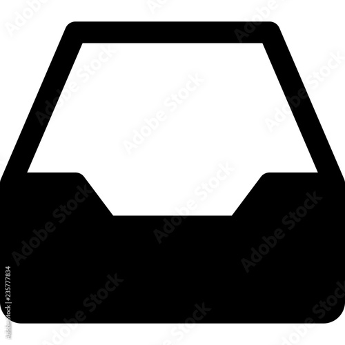 Empty inbox tray