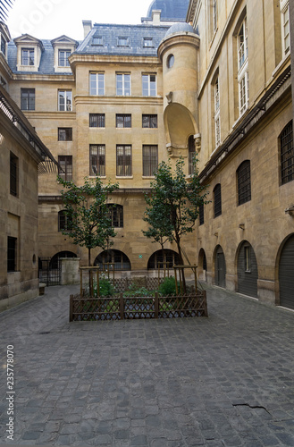  Female court  in the castle Conciergerie. Paris.