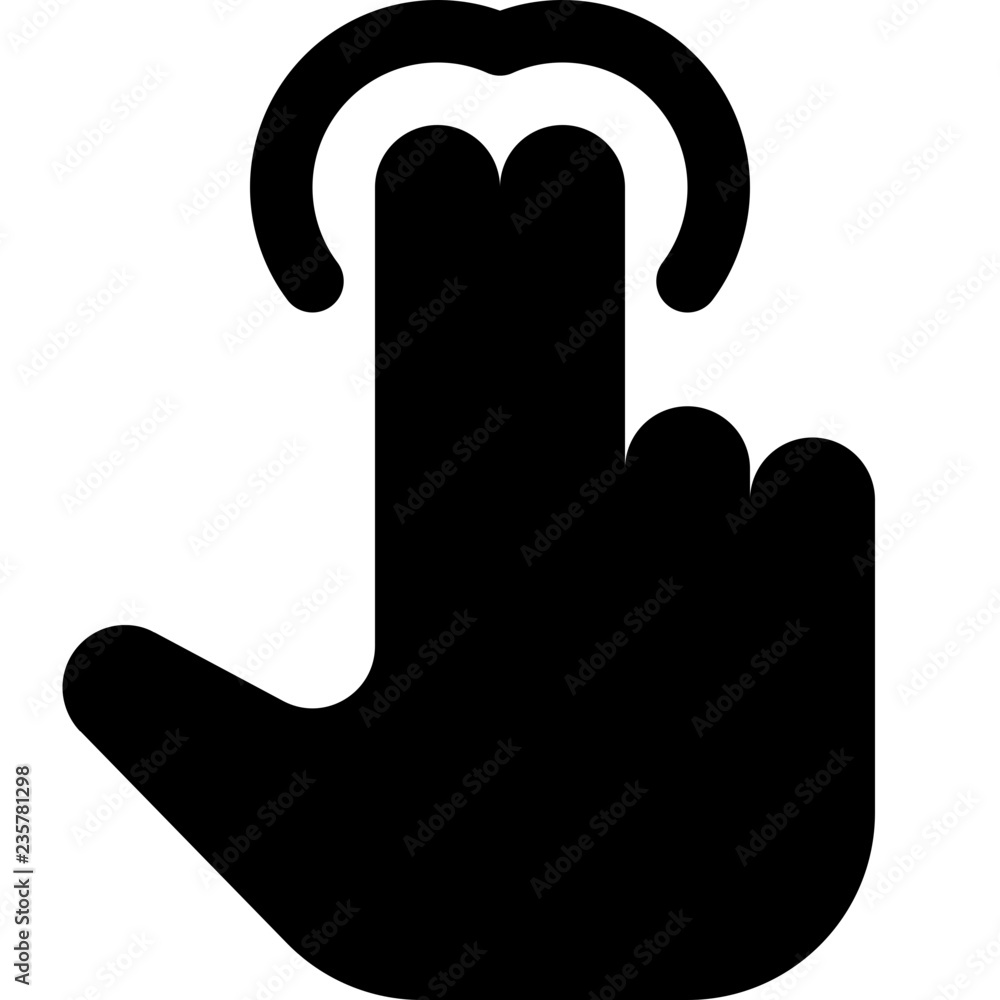 Two finger touch Two finger touch