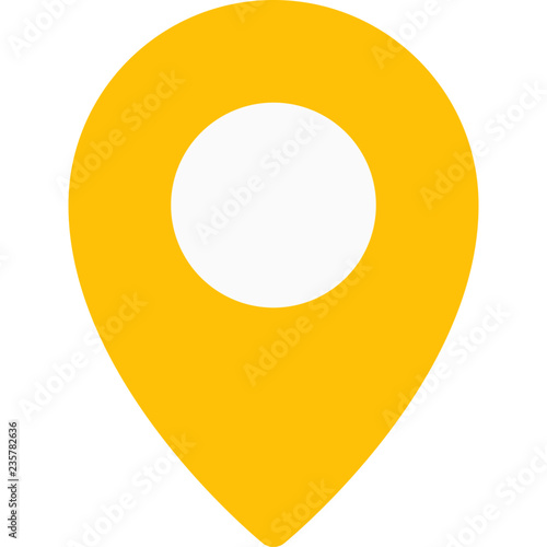 Location marker pin
