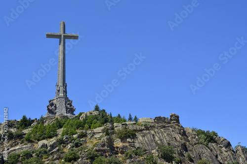 Madrid, Spain - July 27, 2018:Valley of the Fallen (Valle de los Caidos) photo