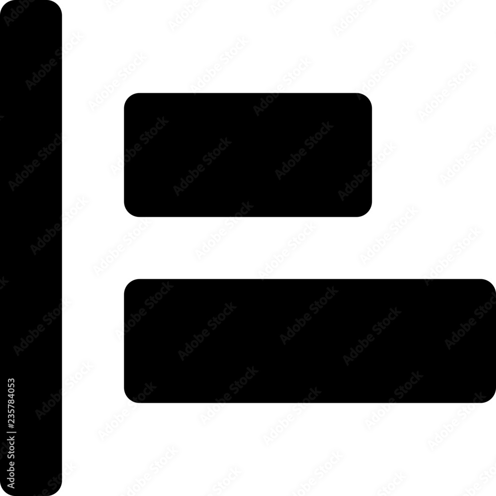 Left alignment option Left alignment option