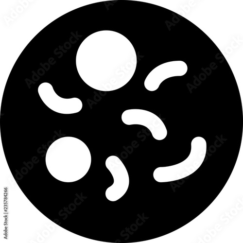 Infectious bacteria cell