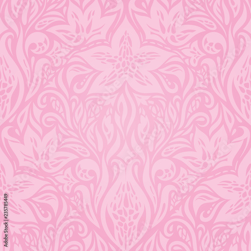 Floral Pink vector wallpaper design background