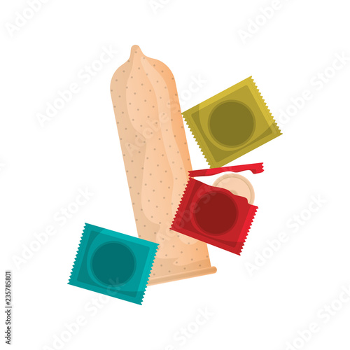 condoms protection isolated icon