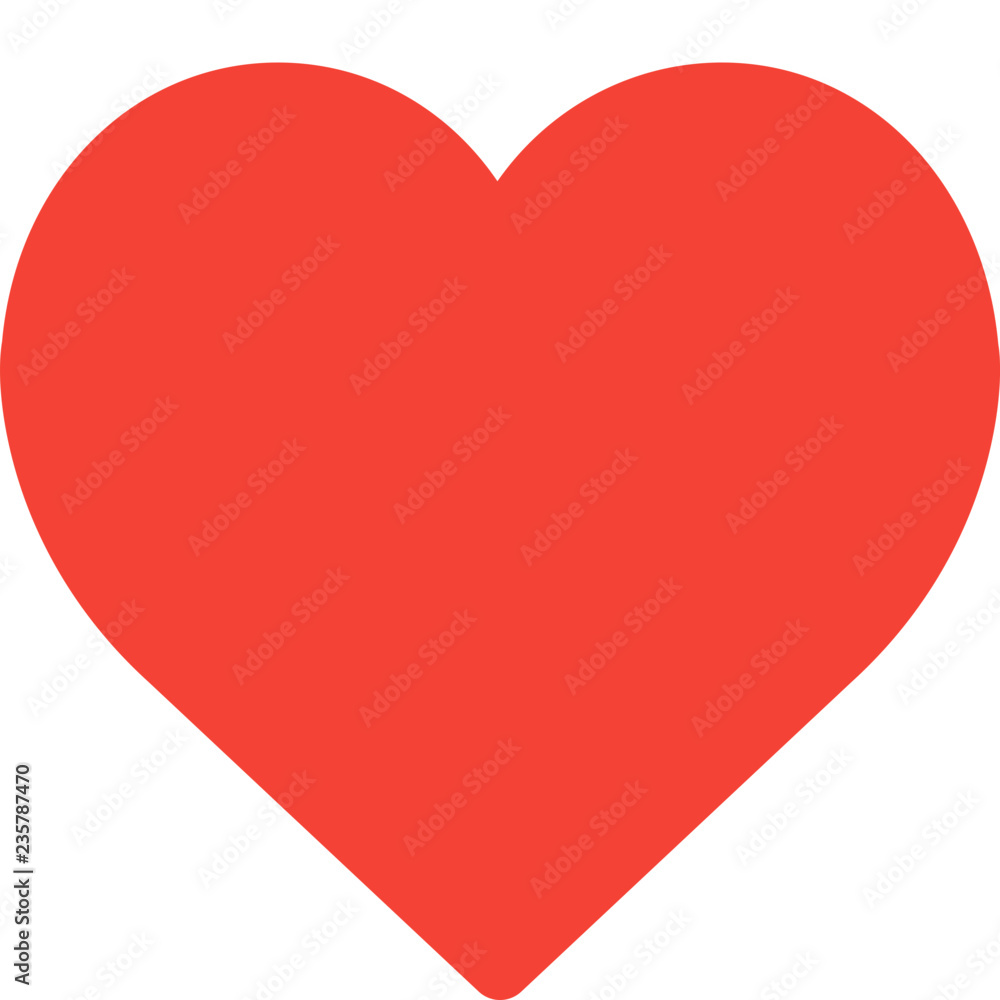 Symbol of love heart