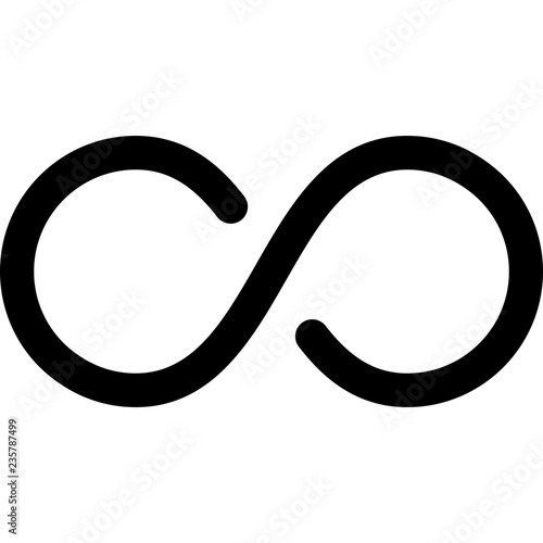 Infinity loop sign