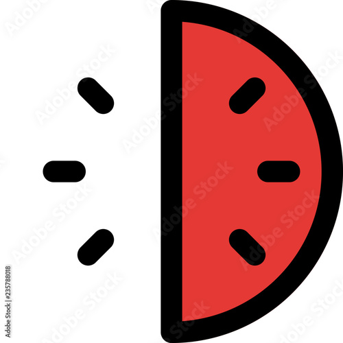 Designer analog clock