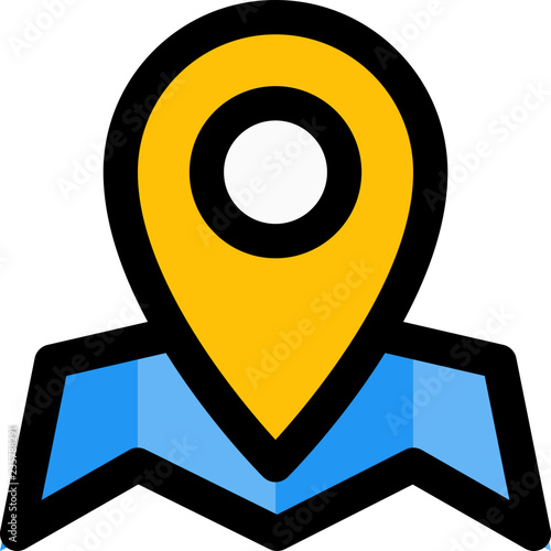 Location pinned on map