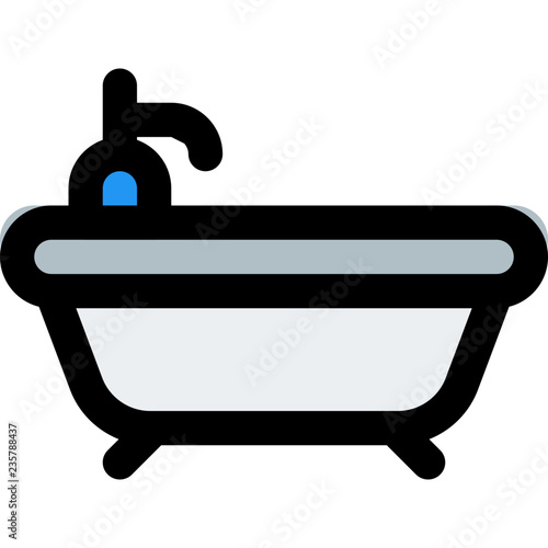 Modern bathroom tub