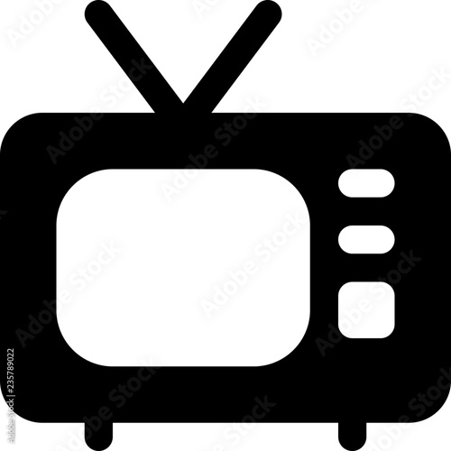 Vintage television set