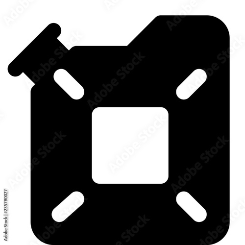 Jerry can with cap