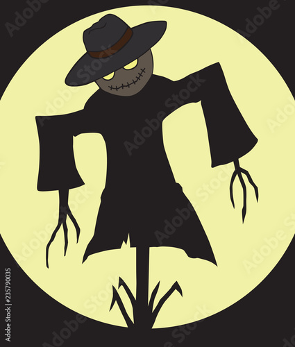 Scarecrow at Midnight