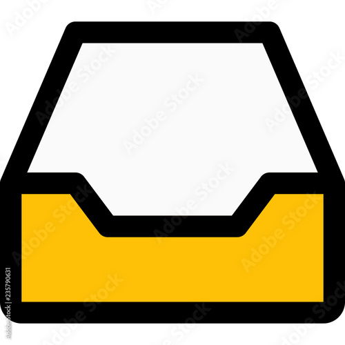 Empty inbox tray