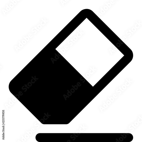 Eraser tool button