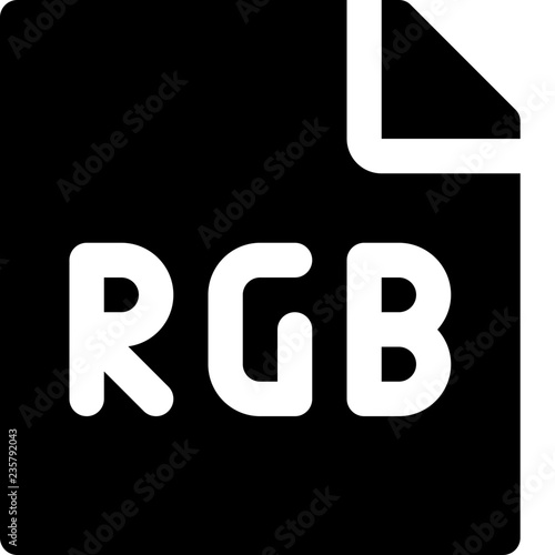 RGB color file