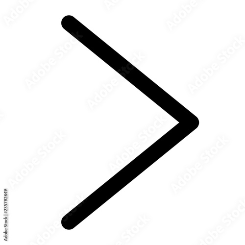 Chevron arrow pointing right