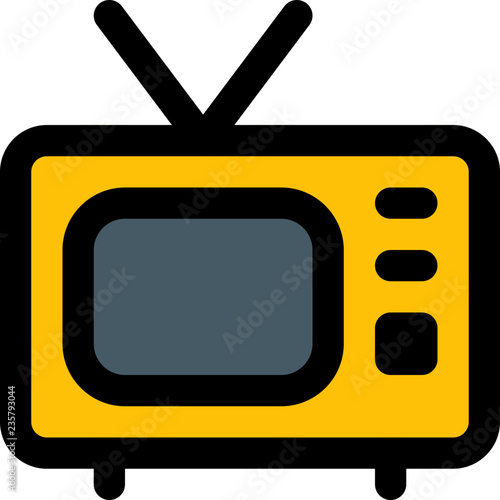 Vintage television set