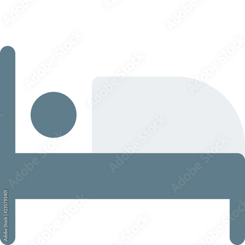 Person sleeping on bed
