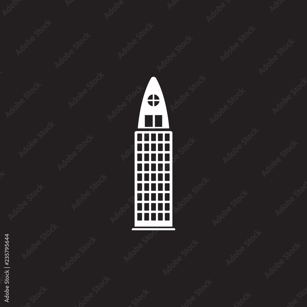 skyscraper building icon. Simple element illustration. skyscraper building symbol design template. Can be used for web and mobile skyscraper building icon. Simple element illustration. skyscraper building symbol design template. Can be used for web and mobile