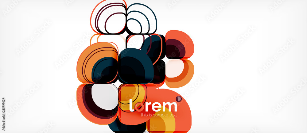 Geometric modern abstract background Geometric modern abstract background