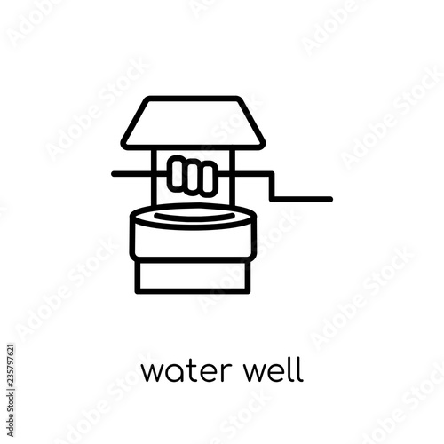 water Well icon from Agriculture, Farming and Gardening collecti