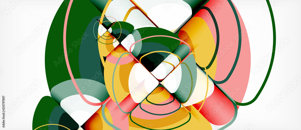 Circle abstract background Circle abstract background