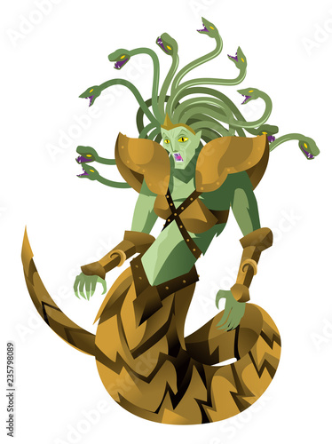 evil medusa gorgon monster mythology creature