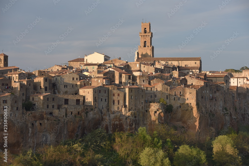 view of Tuscany italy