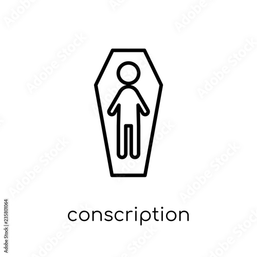 conscription icon from Army collection.