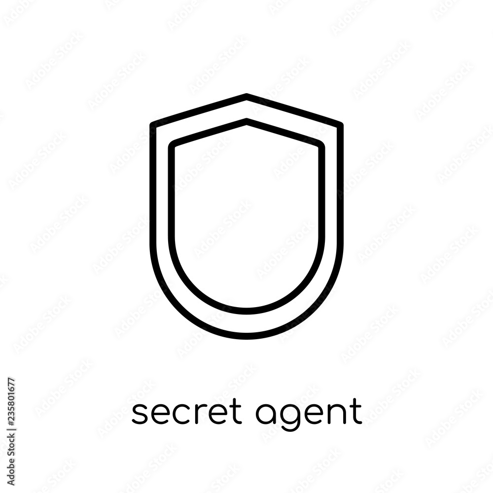 secret agent icon from Army collection. secret agent icon from Army collection.
