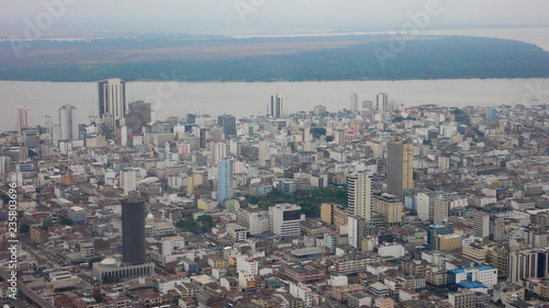 City view of Guayaquil  Ecuador