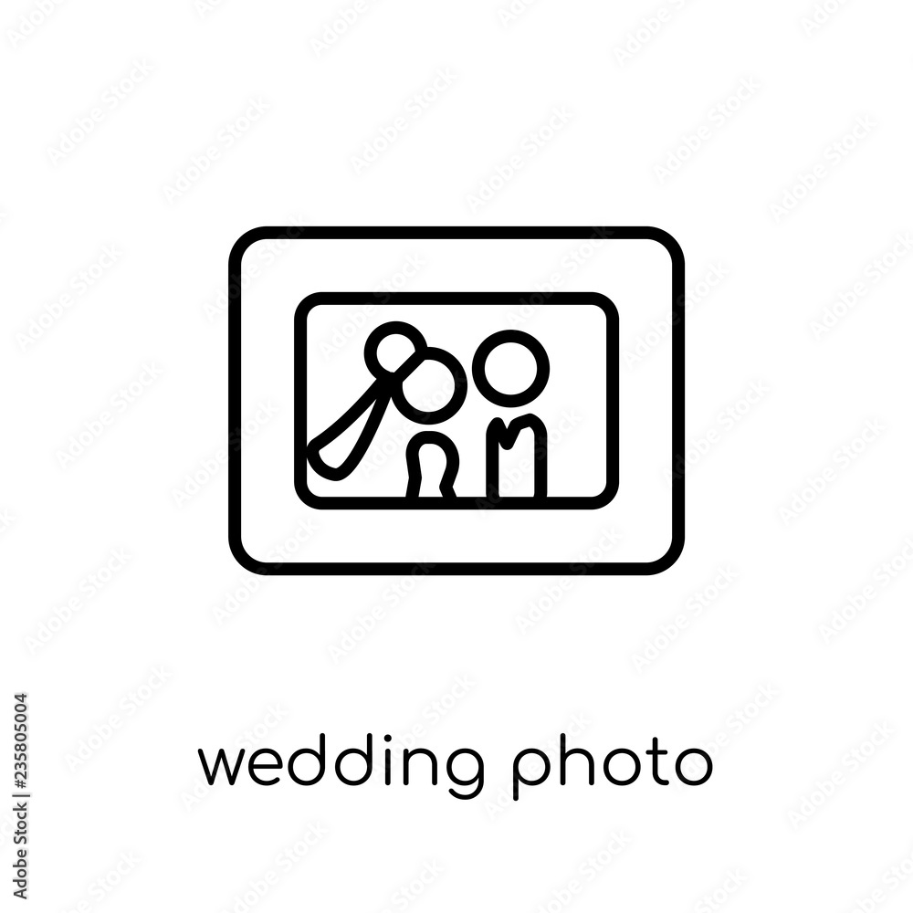 Wedding photo icon from Wedding and love collection. Wedding photo icon from Wedding and love collection.