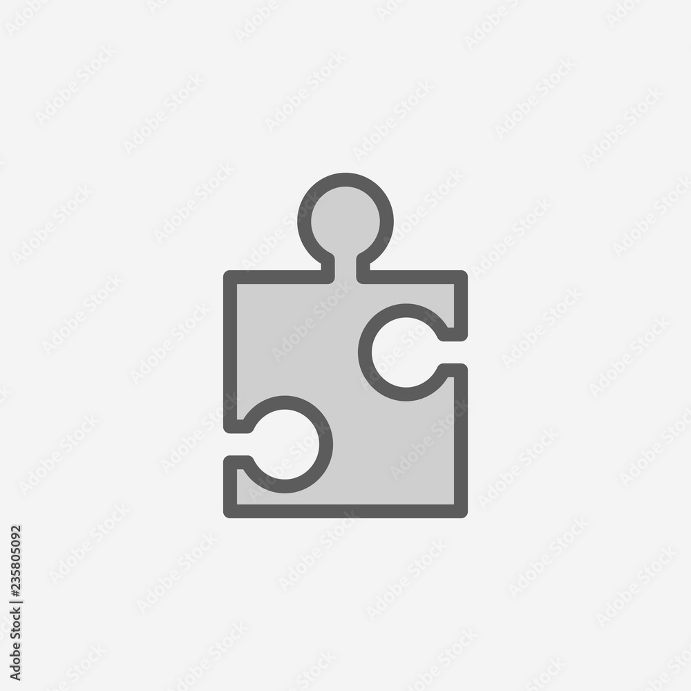 puzzle piece field outline icon. Element of 2 color simple icon. Thin line icon for website design and development, app development. Premium icon puzzle piece field outline icon. Element of 2 color simple icon. Thin line icon for website design and development, app development. Premium icon