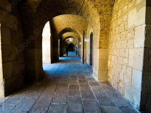 narrow street in cordoba spain
