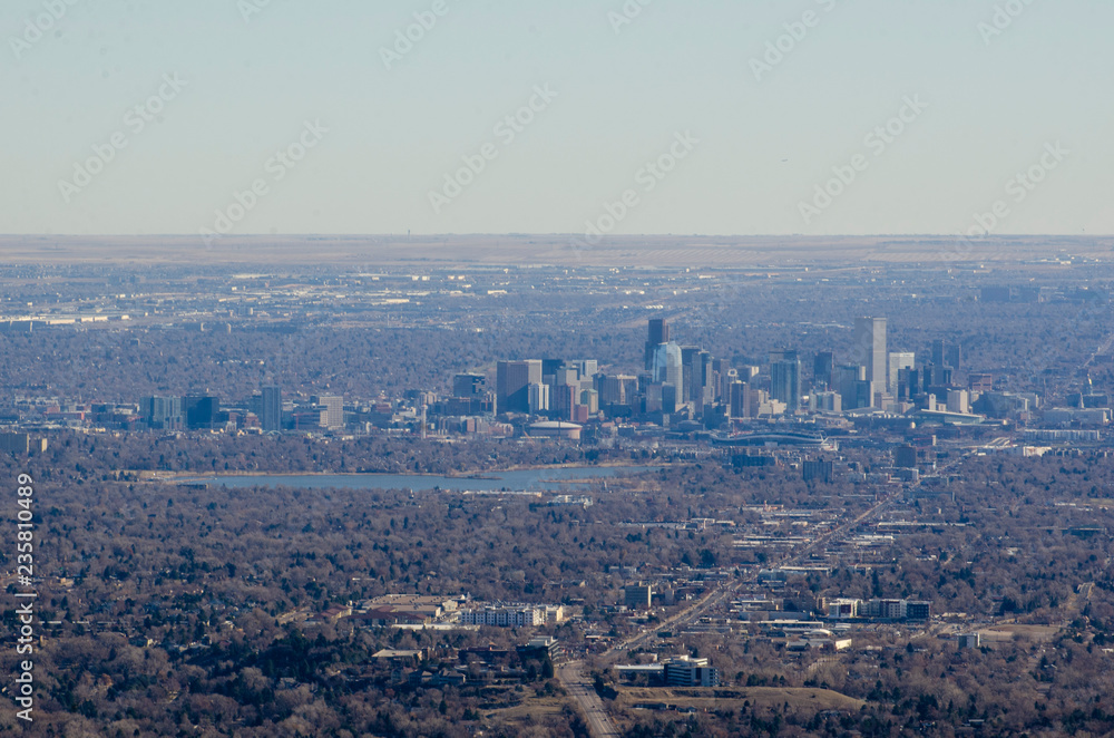 Obraz premium Denver Skyline