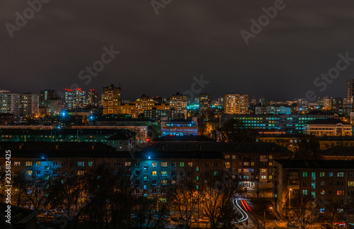 View of the city of Perm, from high-rise buildings Perm, Russia © WladiM