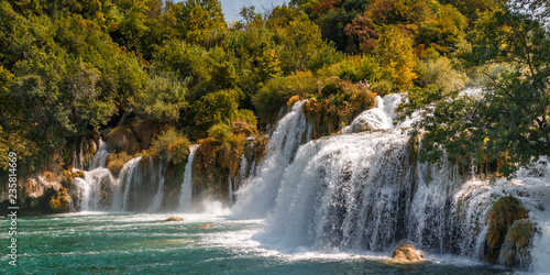Krka Park Waterfalls  Croatia
