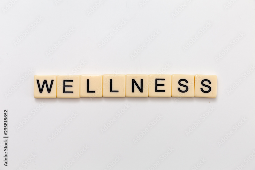 Wellness Letter Blocks Wellness Letter Blocks
