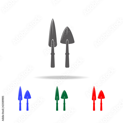 shoulder blades icon. Elements of garden in multi colored icons. Premium quality graphic design icon. Simple icon for websites, web design, mobile app, info graphics