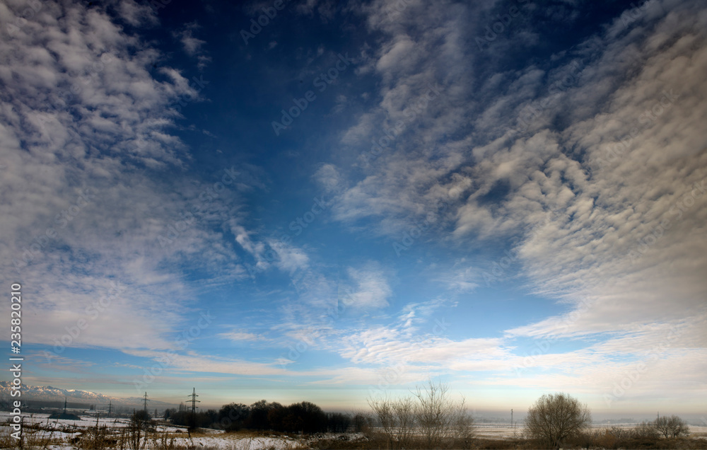 Spacious skies with clouds. Spacious skies with clouds.