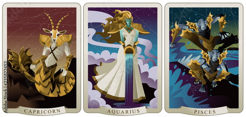 three zodiac signs
