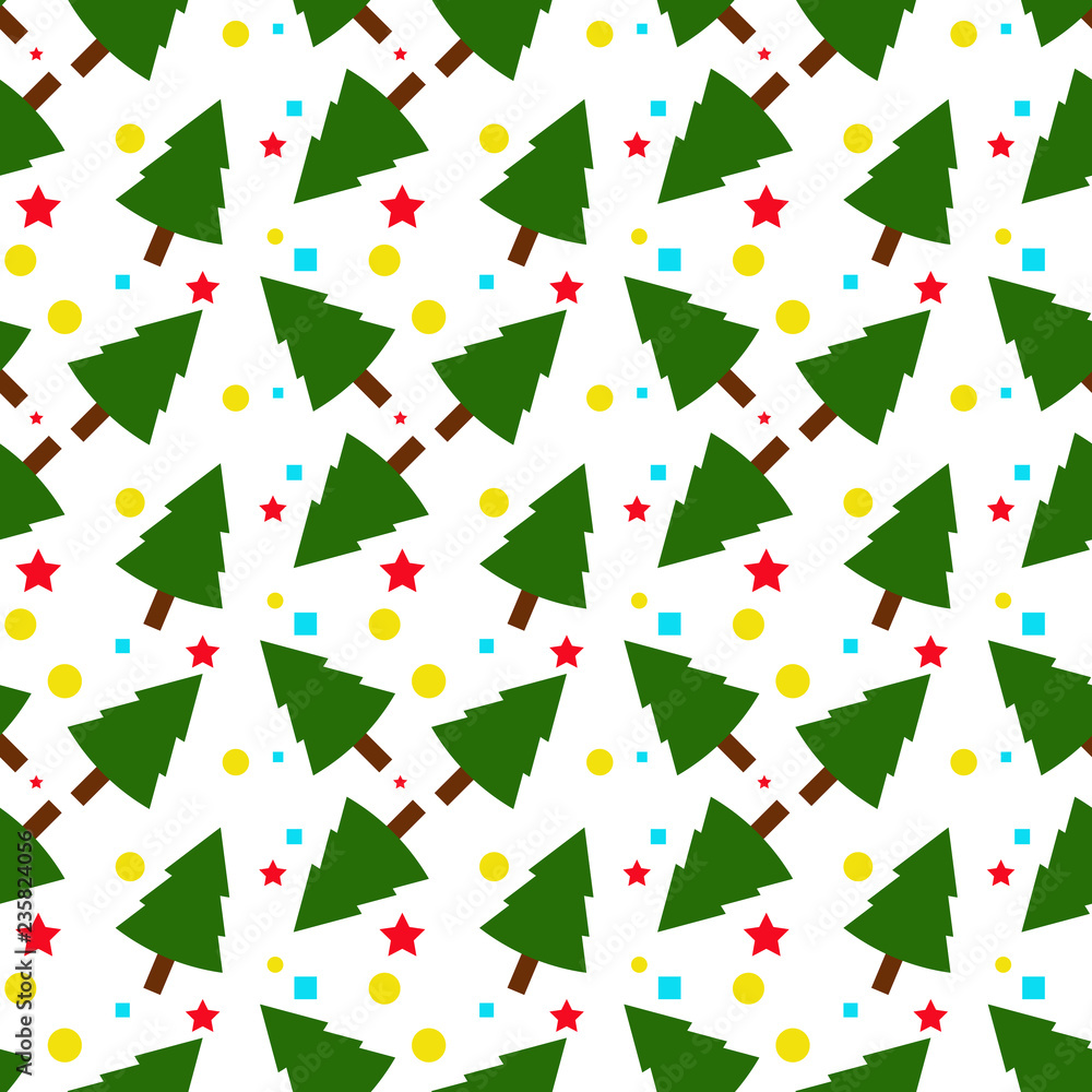 Christmas seamless pattern, vector illustration Christmas seamless pattern, vector illustration