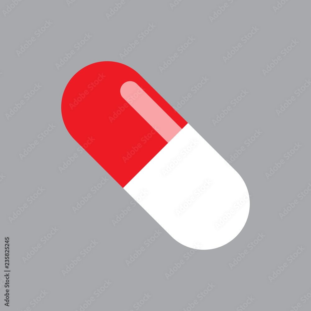 Capsule vector icon Capsule vector icon