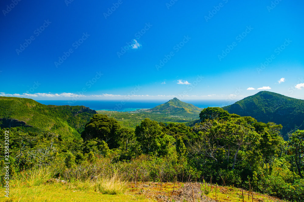 Ile Maurice - Parc National des Gorges de Rivière Noire - Point de vue