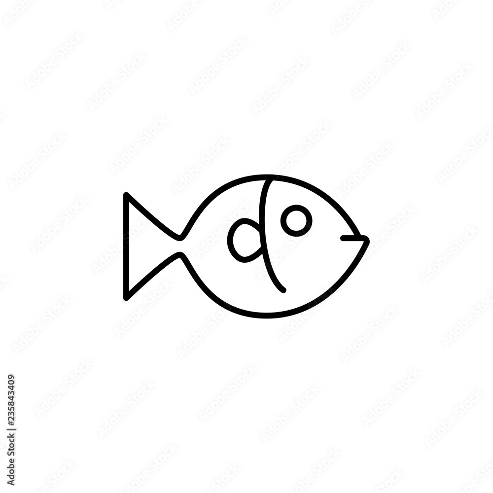 fish icon vector fish icon vector