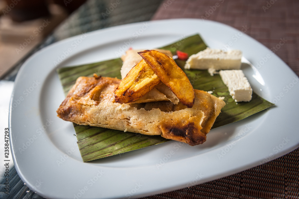 Tamales, traditional Mexican dish