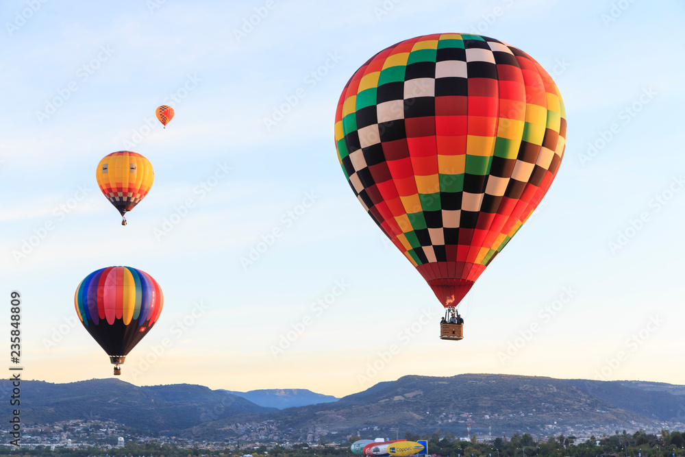 Fototapeta premium aerostatic balloon festival